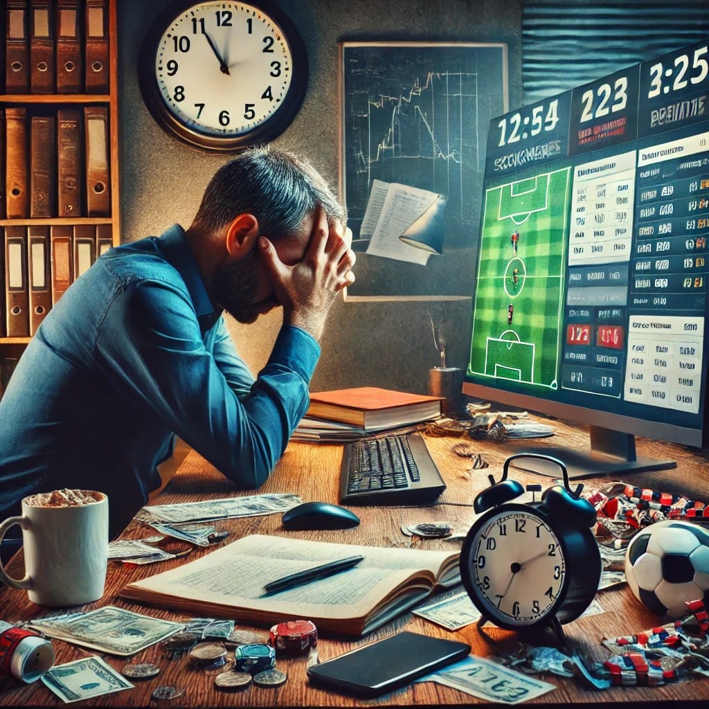 burnout nel betting e nel trading sportivo: tre segnali d'allarme